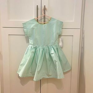 Girls cutout/bow back dress